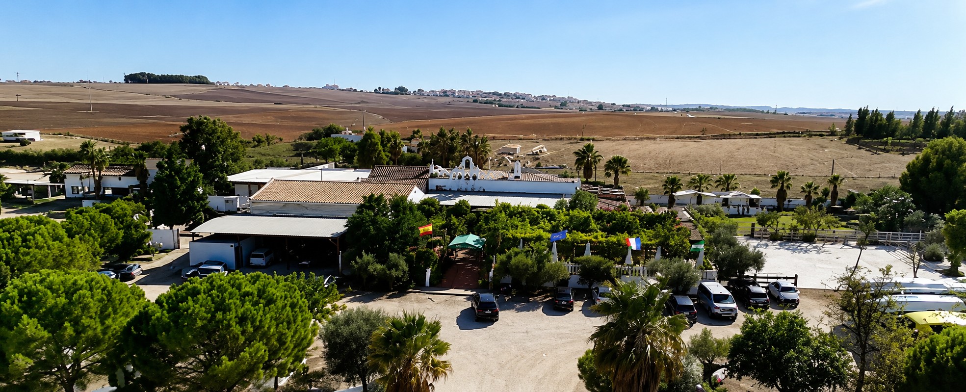 Vista aérea Restaurante